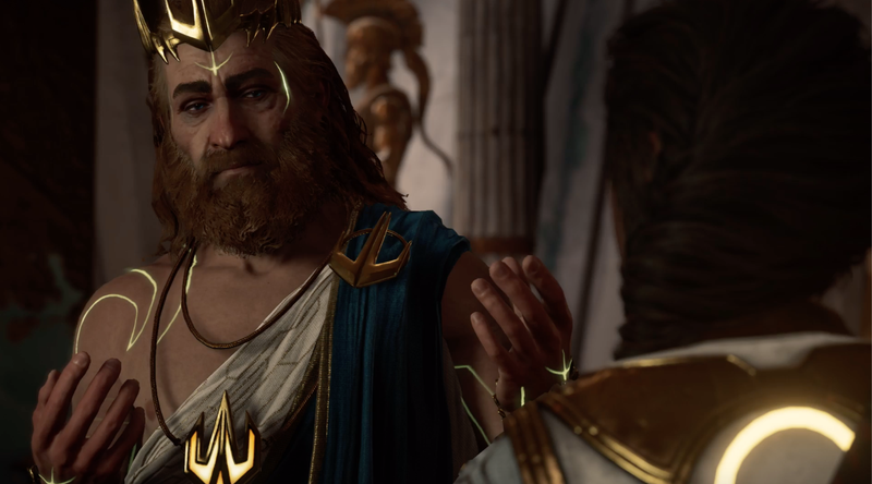 It’s Poseidon, who is more Isu than Greek god